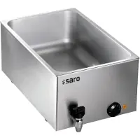 Saro BMH 160, 1000 W, 230 V, 50 Hz, Edelstahl, Edelstahl, 345 mm