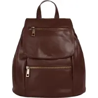 Samantha Look Cityrucksack echt Leder, Made in Italy