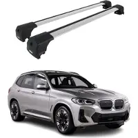 Omac 1250916 Dachreling Dachträger Aluminium 75 kg Max für BMW iX3 (G08)