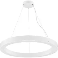 SLV MEDO RING 90, Pendelleuchte, Pendellänge 300cm, 3000/4000K, 110°, DALI, Touch, weiß 1008594