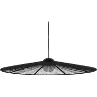 Zuiver Hängelampe Belle L Schwarz | Elegantes Seil-Design von