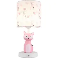 Globo Lighting Tischleuchte FOXY DH 15x33.50 cm pink Tischlampe