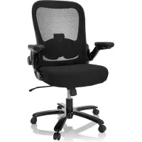 Hjh OFFICE INSTRUCTOR SW I Stoff/Netz - XXL Drehstuhl Schwarz