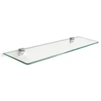 Tulup GLASABLAGE 60x13 cm Glas Weiß