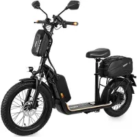 VIRON E-Scooter mit Straßenzulassung - XI-1500-EEC 45km/h - MidRange 15,6Ah, Elektro Scooter mit ABE, Zulassung, Elektroroller, Roller EScooter - schwarz