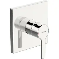 Hansa Farbset Brausebatterie Hansaronda eckig verchromt für HBLUEUPK/V 83869583