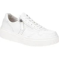 Gabor 46.418 Damenschuhe - sportliche Schnür- Halbschuhe weiß Freizeit NEU