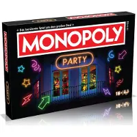 Winning Moves Monopoly Party - Brettspiel für 2-6 Spieler ab 16 Jahren deutsche Edition