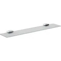 Emco loft Ablage, Glasteil satiniert, 600mm, chrom, 1 Stk.