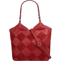 Samantha Look Shopper echt Leder, Made in Italy