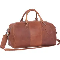 The Chesterfield Brand Reisetasche Umhängetasche William Travel Bag Cognac braun