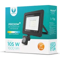 Forever Light LED-Flutlicht Strahler PROXIM II 20W |6000K| PIR IP66 Light
