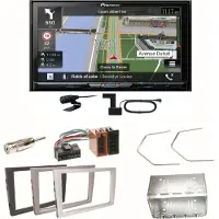 Pioneer AVIC-Z830DAB Navigation Einbauset für Opel Omega B Meriva A Agila Vivaro