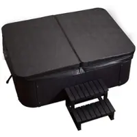 TroniTechnik Outdoor Whirlpool LEVANZO inkl. Heizung, Hydromassage, Sanitäracryl und Farblicht, 190x135cm 450 Liter