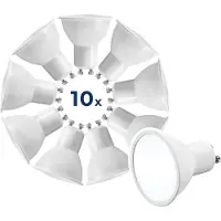 McShine LED-Strahler MS-60-10 GU10 6W 510lm 6500K tageslichtweiß,10er-Pack
