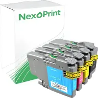 NexoPrint Druckerpatrone kompatibel zu Brother LC-3239XL mehrfarbig MFC-J5945DW, MFC-J6945DW, MFC-J6545DW, MFC-J6745DW