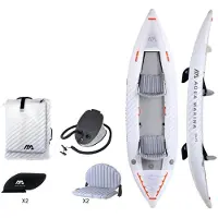 Aqua Marina HALVE 2-Personen Kajak Ultraleichtes Luftkajak aus TPU 7,4kg