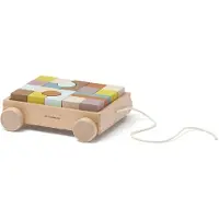 Kids Concept Handkarren m. Stapelklötze - Neo - Multi - - One Size - Handkarren