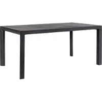 Natur24 Tisch Mason 160 x 90 x 74 cm Aluminium