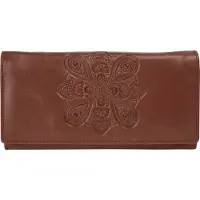 Bruno Banani Geldbörse Mandala Damen cognac