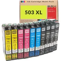OBV 503 503XL Kompatibel Druckerpatrone 10er Spar-Pack mit 4x Schwarz
