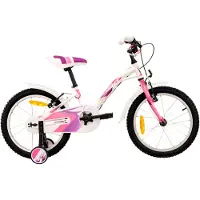 Sprint Kinderfahrrad ALICE 18", 1 SP, Weiß und Rosa, HARDTAIL