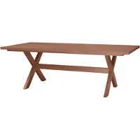Woood Delta Picknick Garten Aluminium Terra 220X100cm