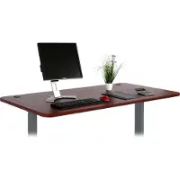 Mendler Tischplatte MCW-D40 für Schreibtische, Schreibtischplatte, 160x80cm MVG- kirsch