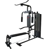 MOTIVE FITNESS by U.N.O. Kraftstation "Multi-Gym Hercules" 7 Gewichtsblöcke Butterflystange, Ruderfunktion und mehr, max. Benutzergewicht 125 kg, max. Trainingsgewicht 37,5 kg