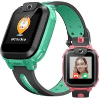 Imoo Z1 Smartwatch für Kinder 4G GPS Uhr mit Videoanruf Telefonfunktion Echtzeit Ortung IPX8 wasserdicht und Familienchat