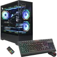GameMax Gaming-PC Vista AB 7516 Ryzen 5 7500F Wasserkühlung 32GB DDR5 RAM 1TB SSD RTX 5060Ti (16GB) RTX5060Ti Windows 11