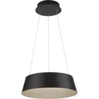 Lyora ALBA LED Pendelleuchte Schwarz 42W Warmweiss 200x42cm dimmbar 9345656