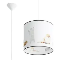 Sollux Hängeleuchte KITTY 30 1xE27 15W PVC 95x30x30cm