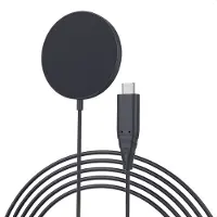 Choetech T518-F, Drinnen, USB, Kabelloses Aufladen, Schwarz