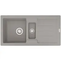 Franke Smart Strata Einbauspüle Fragranitspüle STG 651-86 Steingrau Handbedienung ab 60 cm 114.0338.326 - inkl.