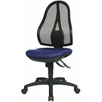 Topstar Bürostuhl Open Point SY, OP200G26 royalblau, schwarz Stoff