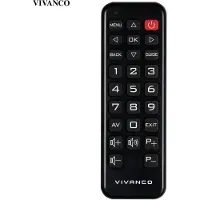 Vivanco ViVancoRR Z170, TV, Drucktasten, Schwarz