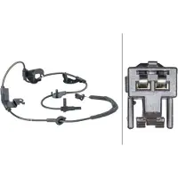 Hella ABS Sensor Raddrehzahl Hinten für TOYOTA RAV 4 III (ACA3, ACE, ALA3, GSA3, ZSA3) 6PU 012 679-761