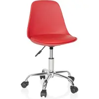 Hjh OFFICE FANCY II - Kinderdrehstuhl Rot