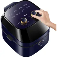 Sirge Turbo-Heißluftfritteuse zum Kochen ohne Öl und Fett, max. 1500 Watt
