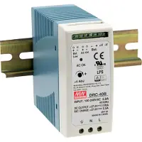 MEAN WELL MEANWELL DRC-40B, Sicherheits-Schaltnetzteil, USV-Funktion, 40W 27,6 27,6V
