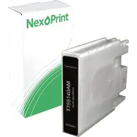 NexoPrint Druckerpatrone kompatibel zu Epson C13T755140 schwarz WorkForce Pro WF-8510 DWF Epson WF-8090 DW Epson WF-8090 DTWC Epson WF-8090 DTW Epson WF-8090 D3TWC