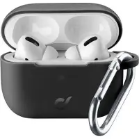 Cellularline Bounce - AirPods Pro, Hülle, Schwarz, Apple, AirPods 3 Gen, Silikon, 16 mm