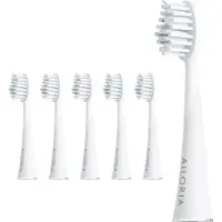 Ailoria SHINE BRIGHT - Extra Clean Ersatzbürstenköpfe 6er Set WEIß