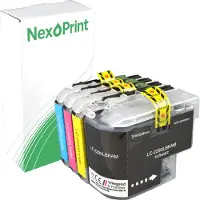 NexoPrint Druckerpatrone kompatibel zu Brother LC-229XL 225XL mehrfarbig DCP-J4120DW, MFC-J4420DW, MFC-J4620DW, MFC-J5320DW