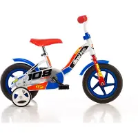 Dino Bikes - Kinderfahrrad 10" blau