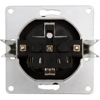 McPower 36x Schutzkontakt-Steckdose "Flair", 250V/16A, Klemmanschluss, anthrazit, matt