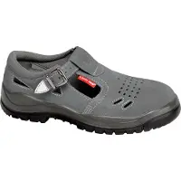 Lahti Pro Graue Wildledersandalen, S1 Src, "47", Ce, Lahti