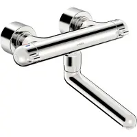 Hansa Wasch-/Spült.-THM HANSAMEDIPRO AP, S-Anschlüsse, Ausladung 259mm, chrom