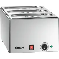 Bartscher Bain Marie, 3x 1/3GN, 150mm